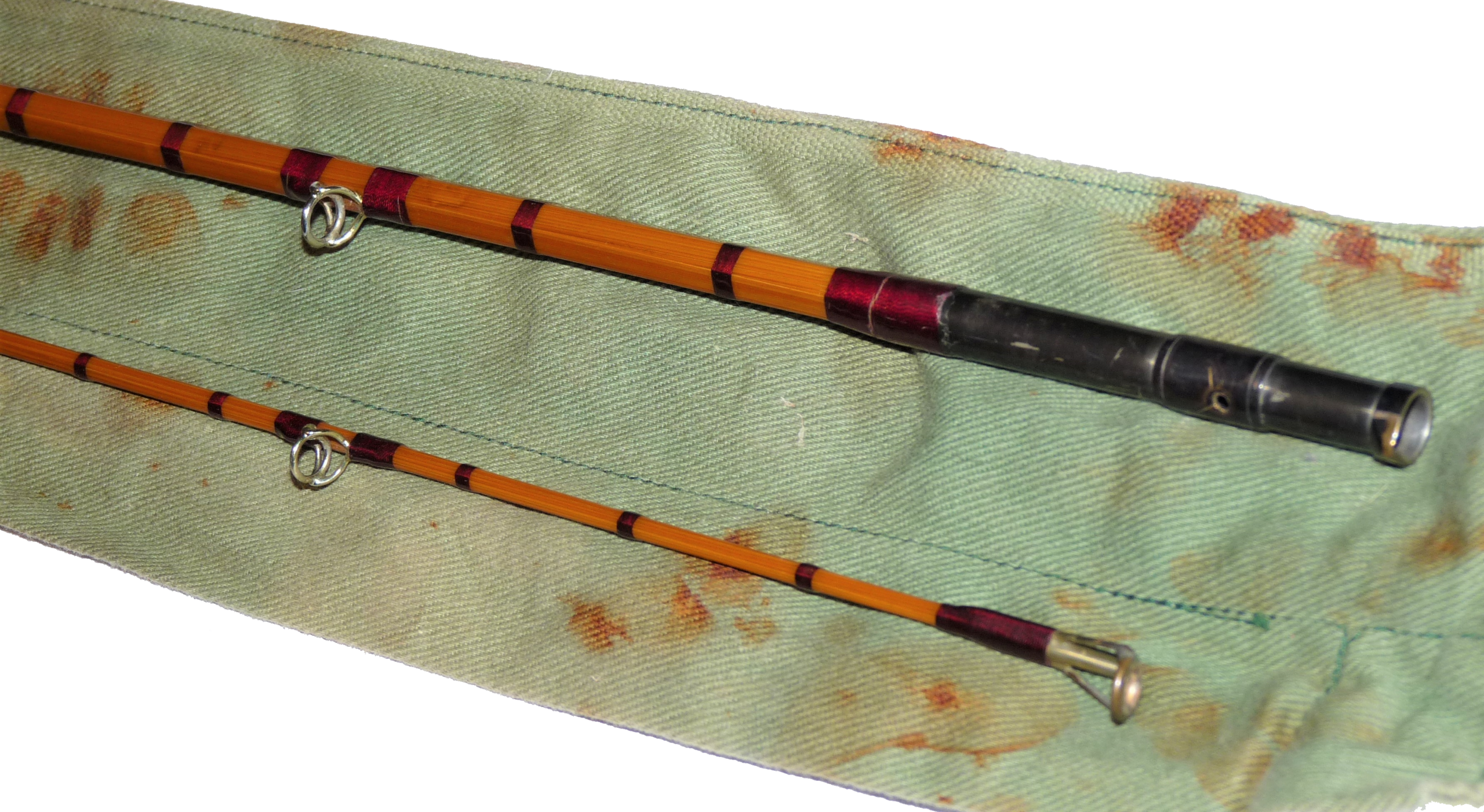 Hardy Palakona 9' 6" Halford Knockabout trout fly rod with bag - Image 3