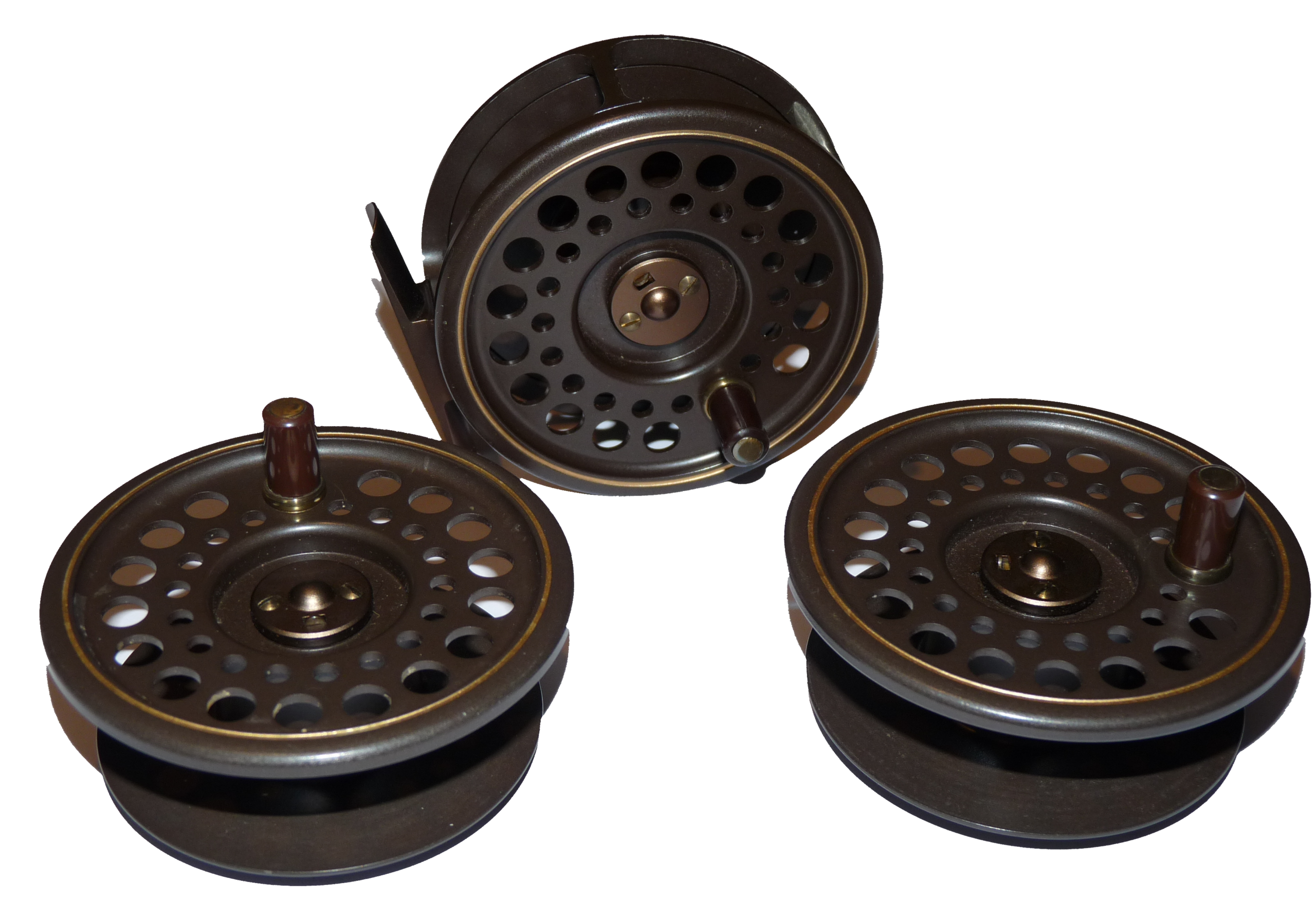 Hardy Golden Prince 7/8 reel with two spare spools