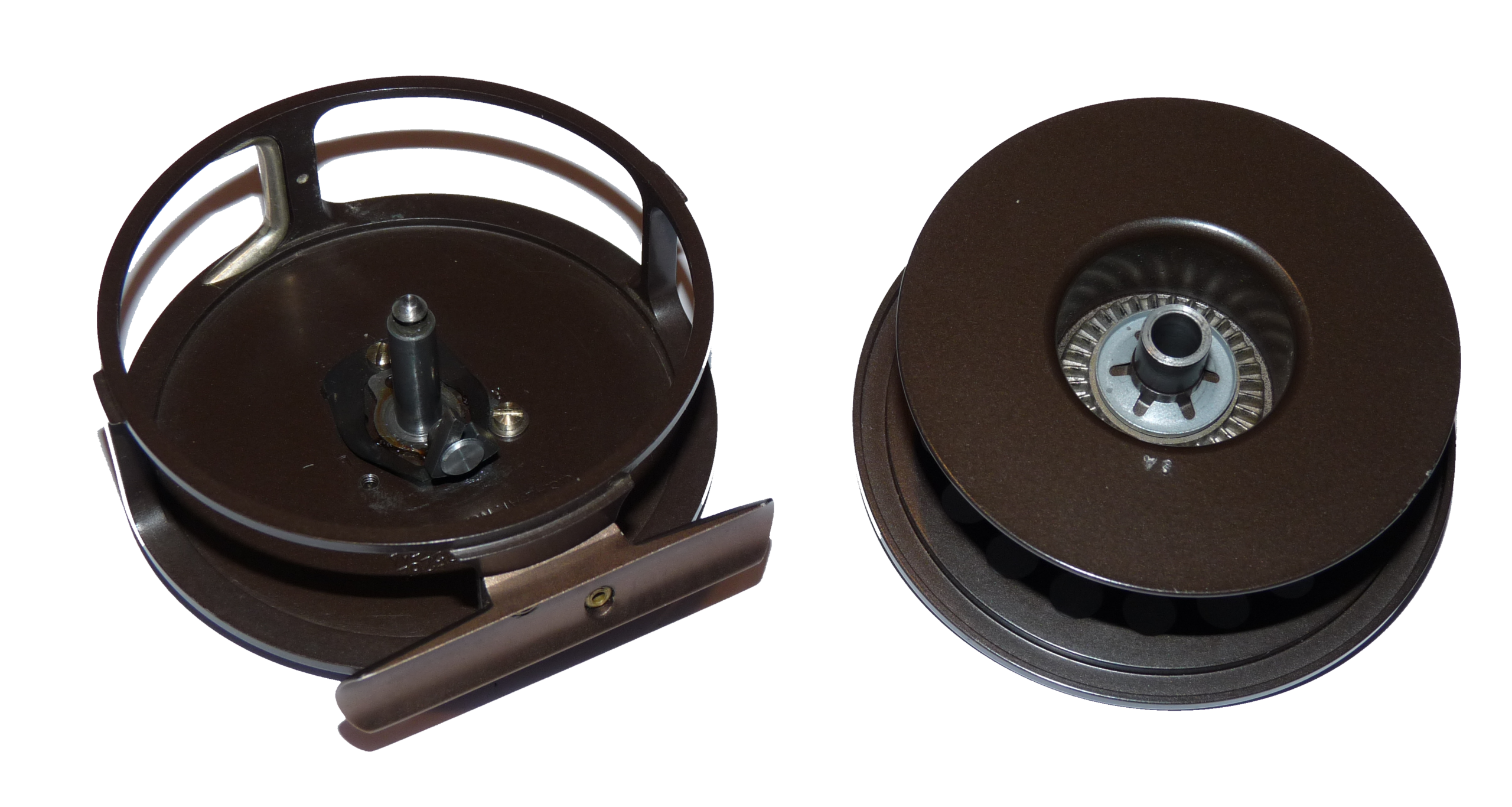 Hardy Golden Prince 7/8 reel with two spare spools - Image 5