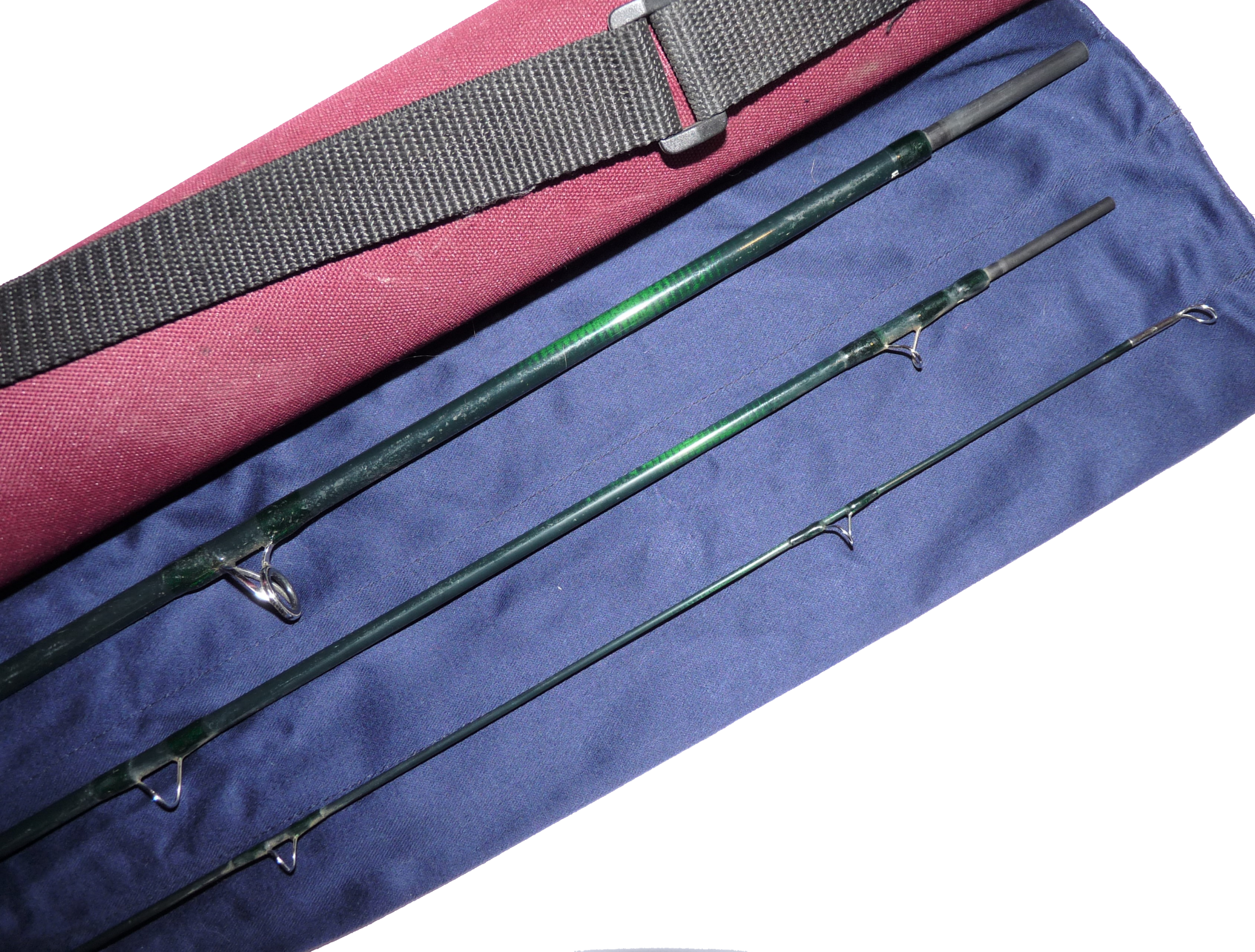 Hardy Gem 9' 6" 3-piece carbon fly rod #6 + Cordura tube - Image 3