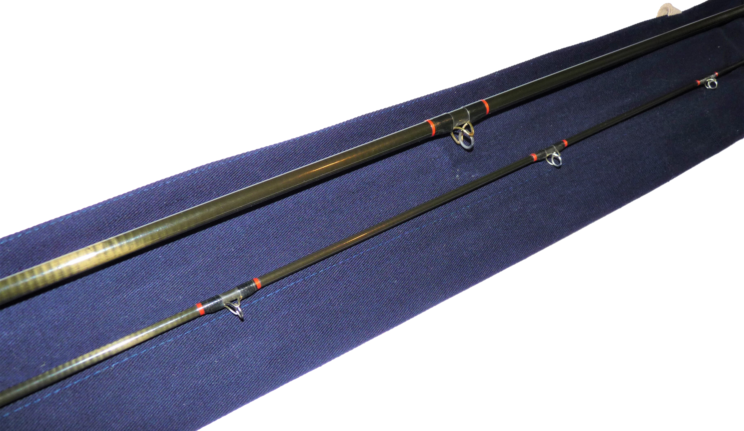 Hardy 9' Richard Walker Farnborough 2 piece line #7/8 rod - Image 2