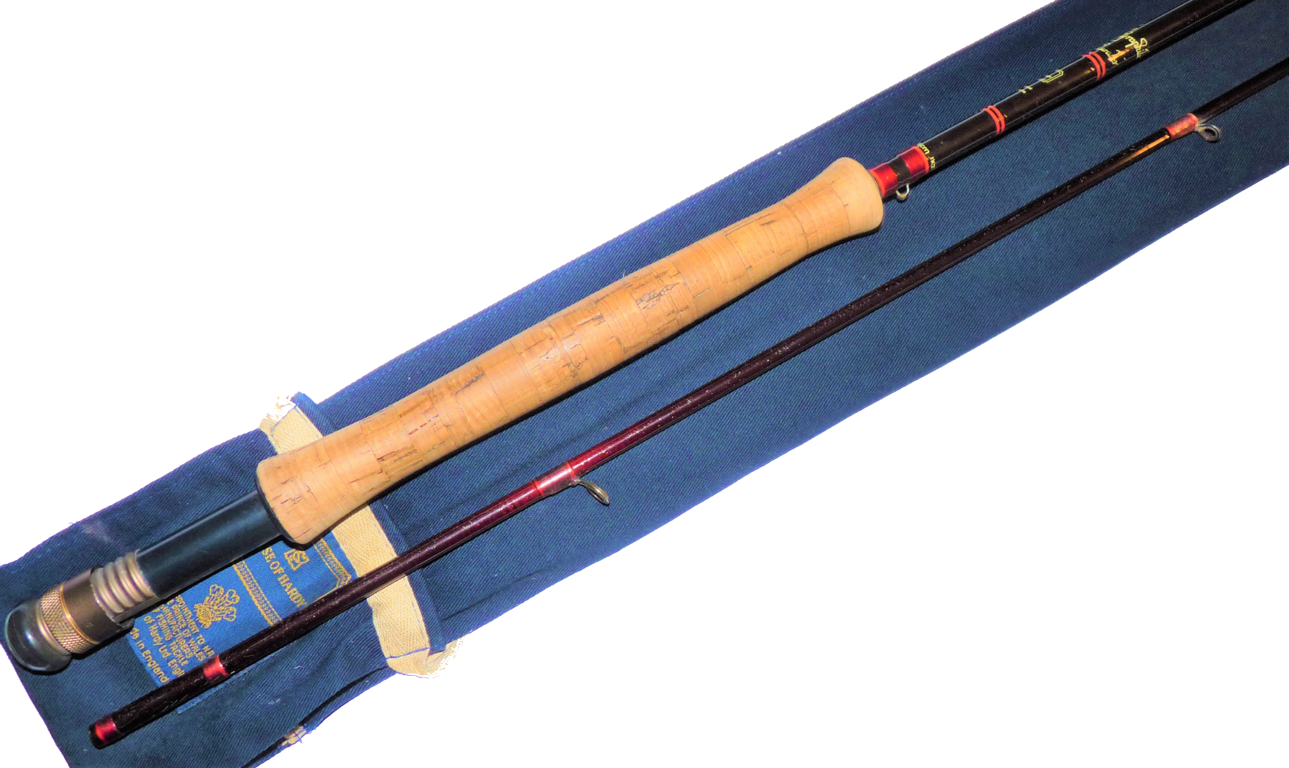 Hardy Graphite Stillwater two-piece 10' fishing rod line rated #7/8