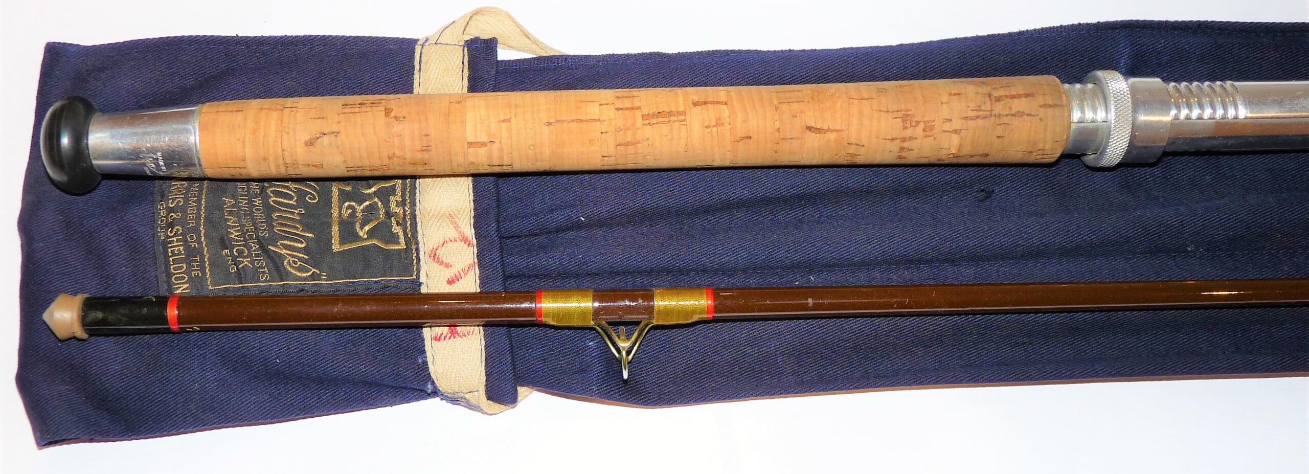 Hardy Fibalite Spinner 7/8Ib 2 piece rod pike perch