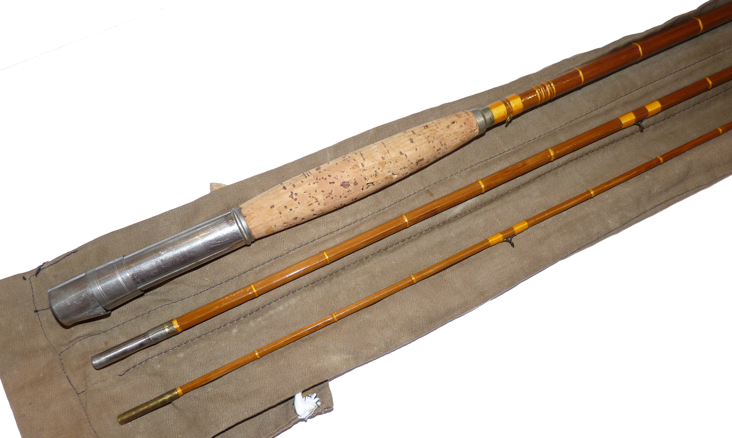 Montague Three Piece 9' 6" Split Cane Fly Rod