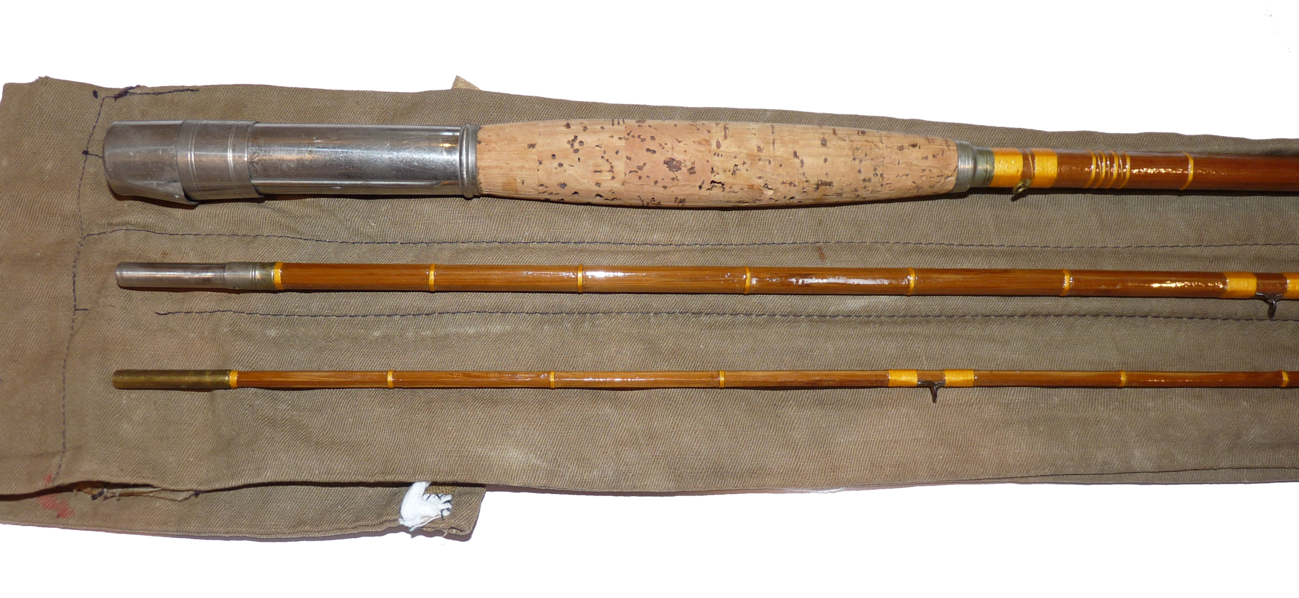 Montague Three Piece 9' 6" Split Cane Fly Rod - Image 4