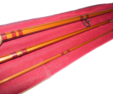 Alternative view of Bruce & Walker 'Bruce' Hexagraph 15' 3-piece salmon rod #9-11