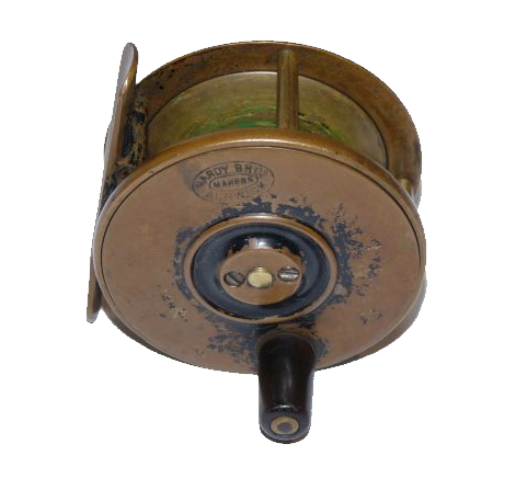 Hardy vintage brass Birmingham 2.5" vintage reel