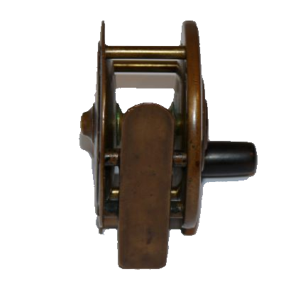 Hardy vintage brass Birmingham 2.5" vintage reel - Image 2