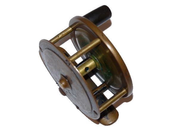 Hardy vintage brass Birmingham 2.5" vintage reel - Image 4