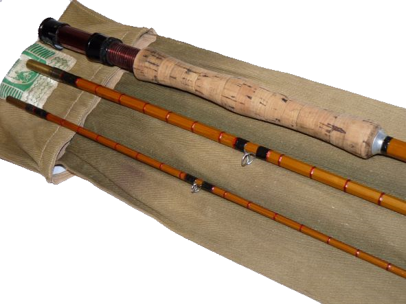 Lee Of Redditch Three Piece Split Cane 10'2" Fly Rod Super Condition