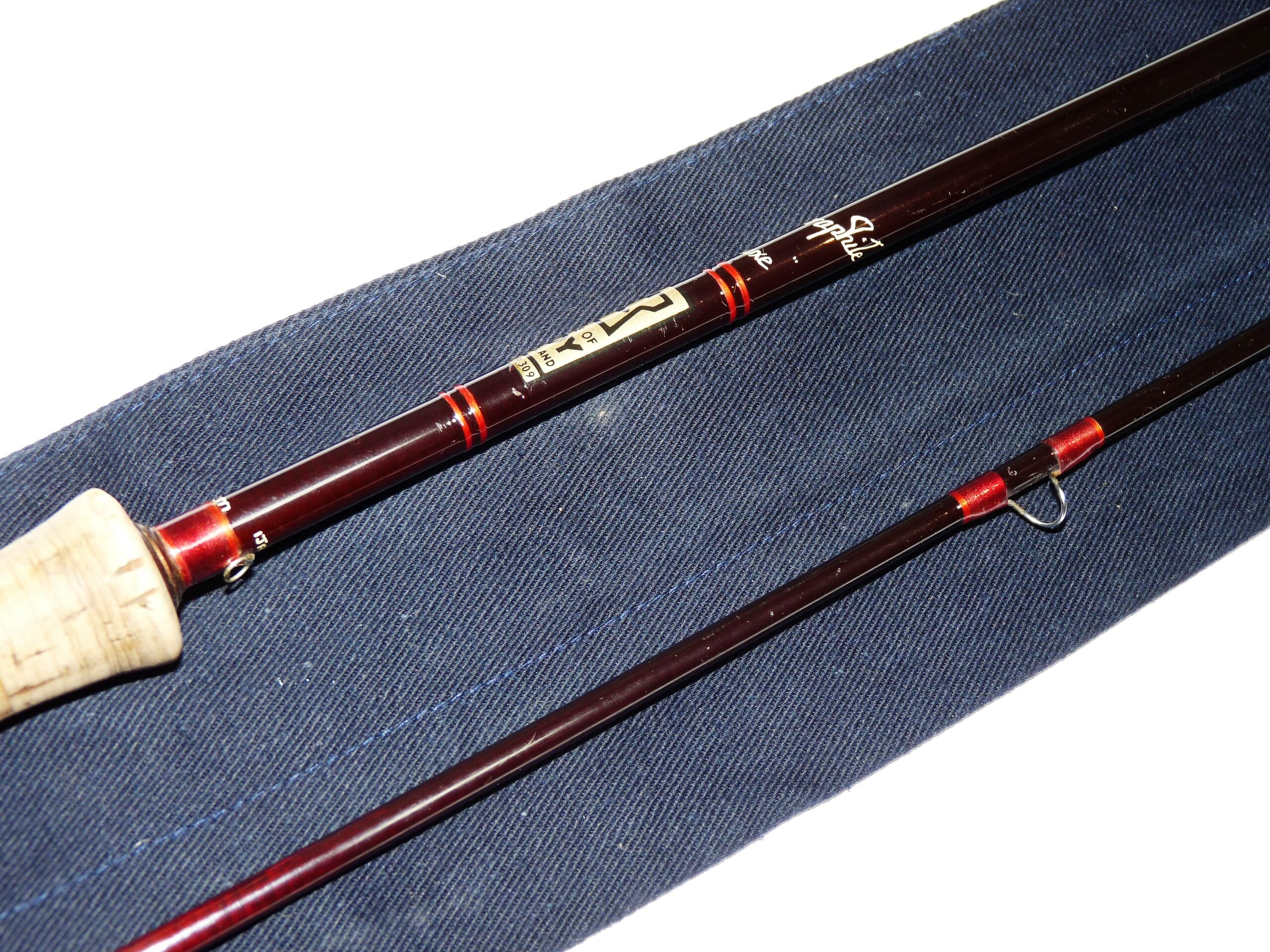 Hardy Graphite Deluxe 10' 2pce trout fly rod #6/7 + Hardy bag