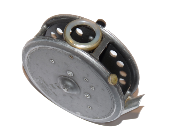 Hardy St George 3 3/4" Mk II trout fly reel + Hardy padded case - Image 3