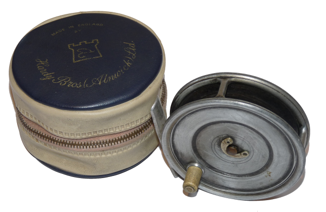 Hardy Uniqua 3 3/8" Early Duplicated 'Underlined' MK II Trout Fly Reel Made 1 Year 1922 Rare