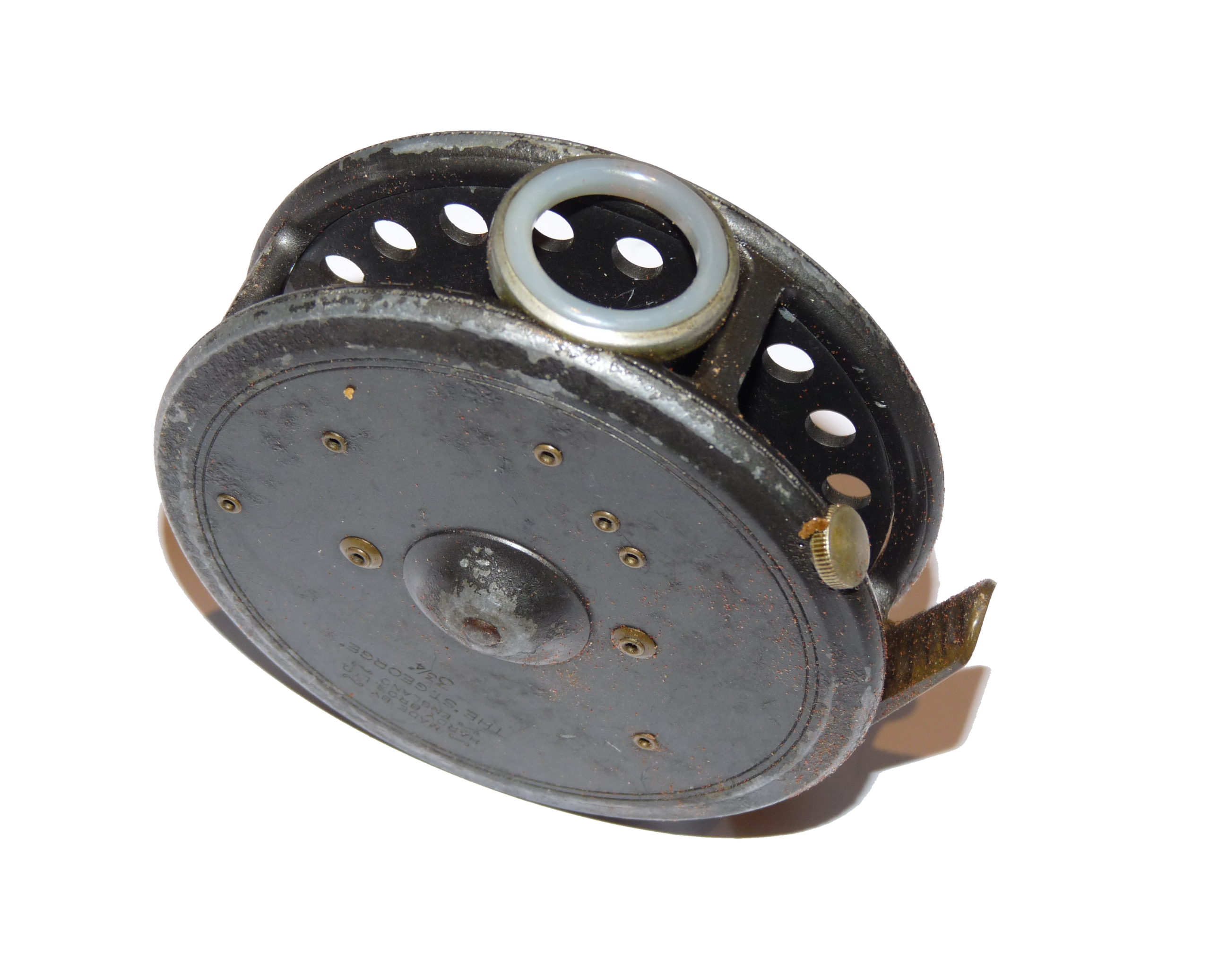 Hardy St George 3 3/4" Trout Fly Reel With Line Guard And Hardy Case - Image 3