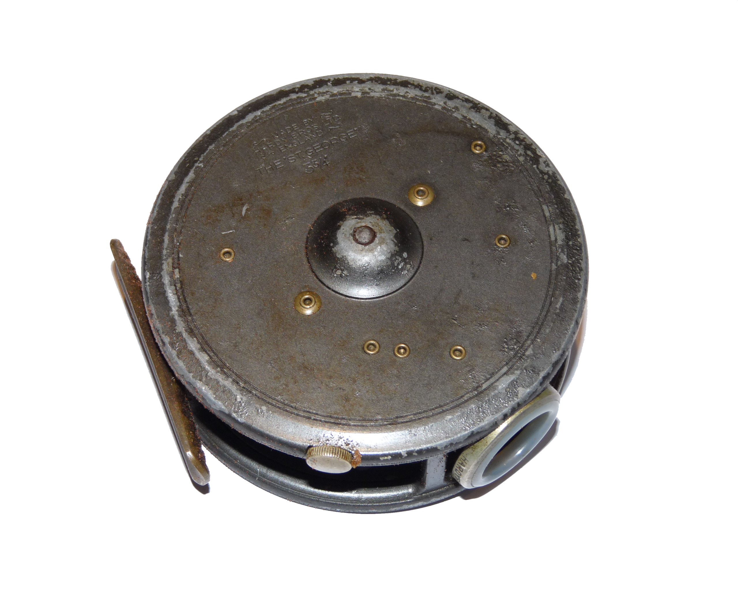 Hardy St George 3 3/4" Trout Fly Reel With Line Guard And Hardy Case - Image 5