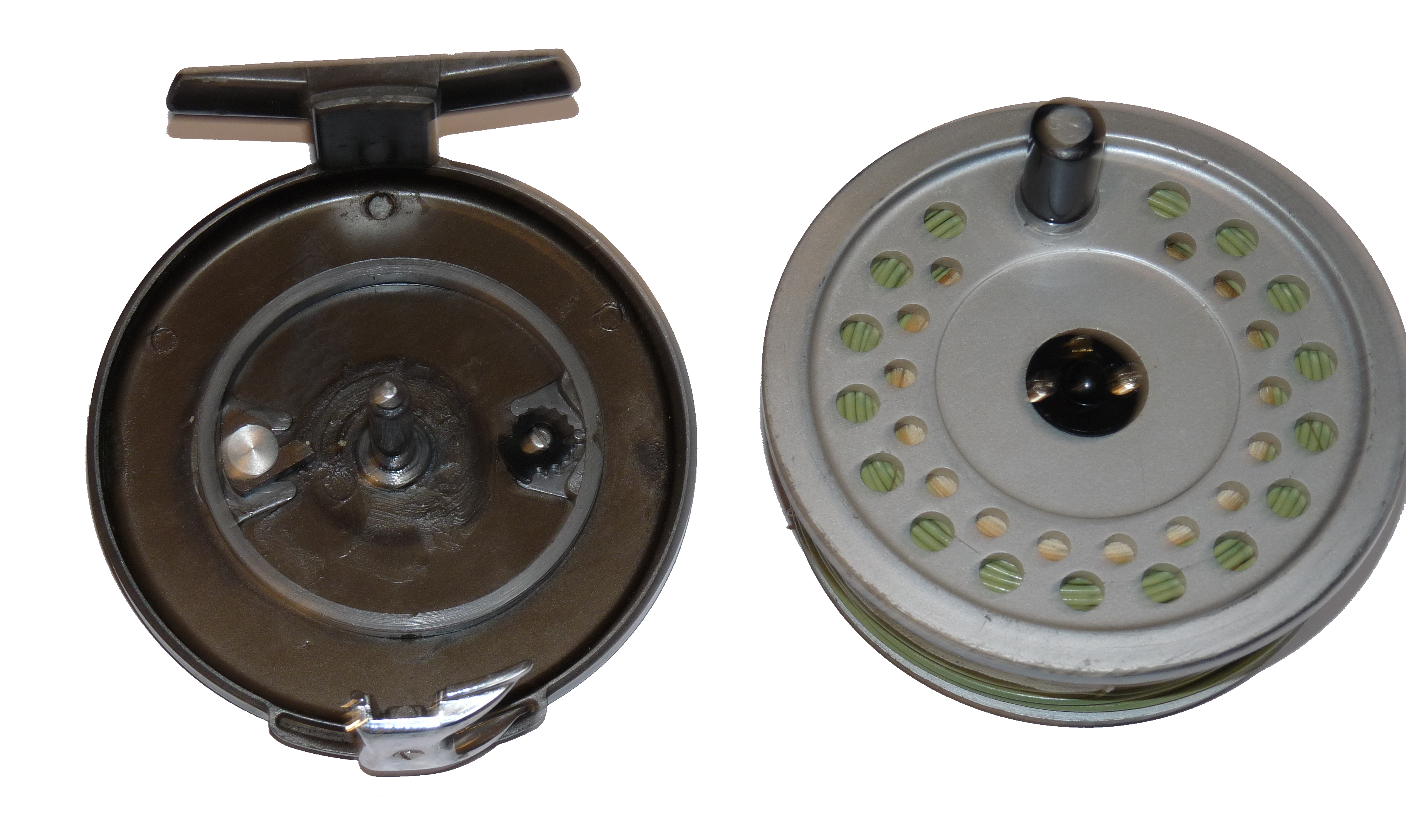 2 spools Hardy stunning vintage hardy alnwick viscount 150 trout fly fishing reel 4" 