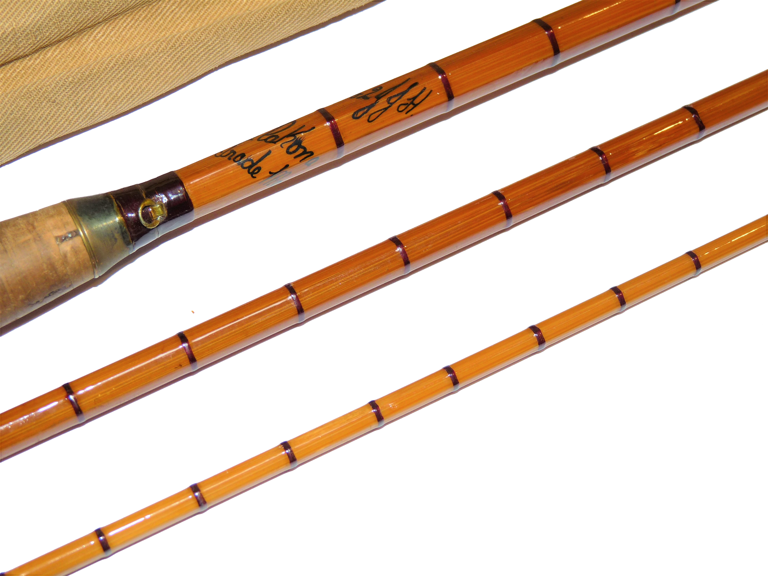 Hardy JJH No 2 Three Piece Split Trout Fly Rod 10' In Hardy Bag Rare Gary Brooker - Image 5