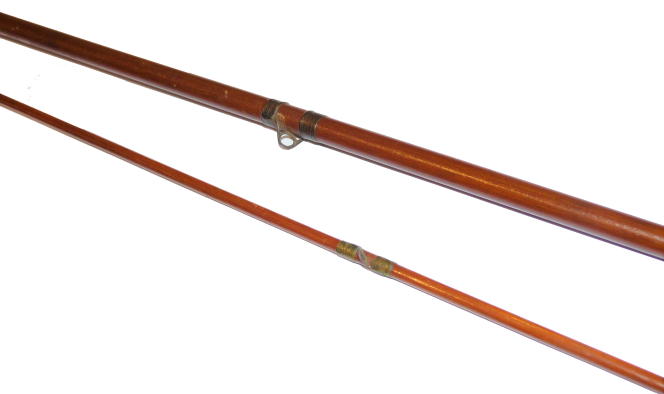 Hardy Two Piece 8' Greenheart Trout Fly Rod With Hardy Bag C1902 Gary Brooker - Image 3
