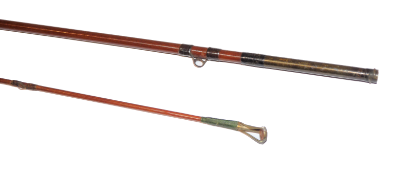 Hardy Two Piece 8' Greenheart Trout Fly Rod With Hardy Bag C1902 Gary Brooker - Image 4