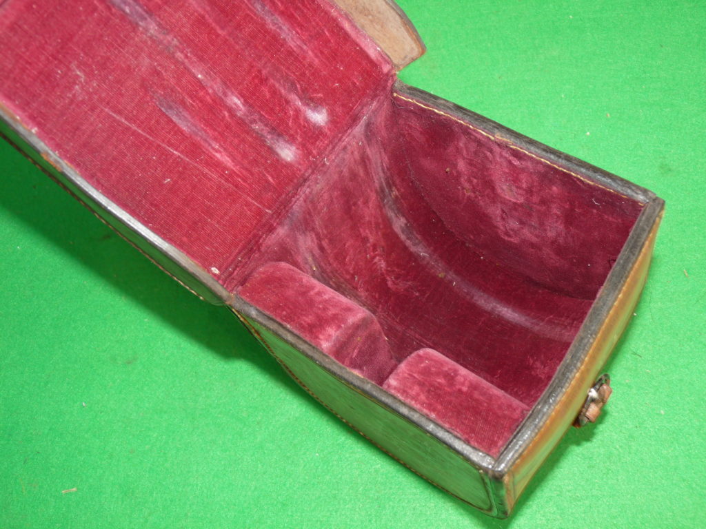 Farlow 191 Strand ex wide block leather reel case perfect or patent lever reels - Image 2
