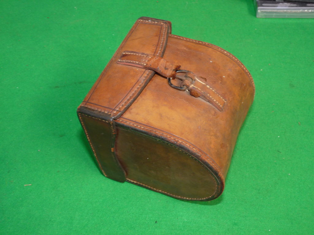Farlow 191 Strand ex wide block leather reel case perfect or patent lever reels - Image 3
