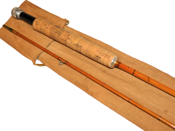 S C James 'The De Luxe' Two Piece Trout Fly Rod 8' With Bag - Image 2