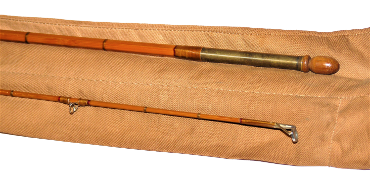 S C James 'The De Luxe' Two Piece Trout Fly Rod 8' With Bag - Image 5