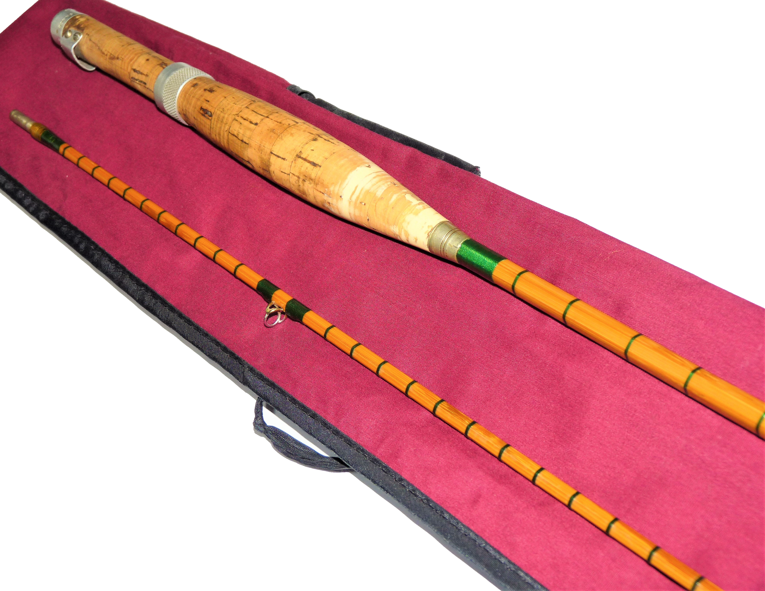 JJS Walker Bampton Two Piece Cane Rod 7'6" Line #6