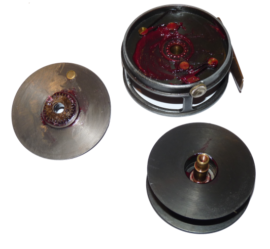 Alex Martin 'The Thistle' Perfect Pattern 3" alloy trout fly reel - Image 7