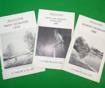 3 Farlow’s 1965 & 1966 catalogues, reference for the collector