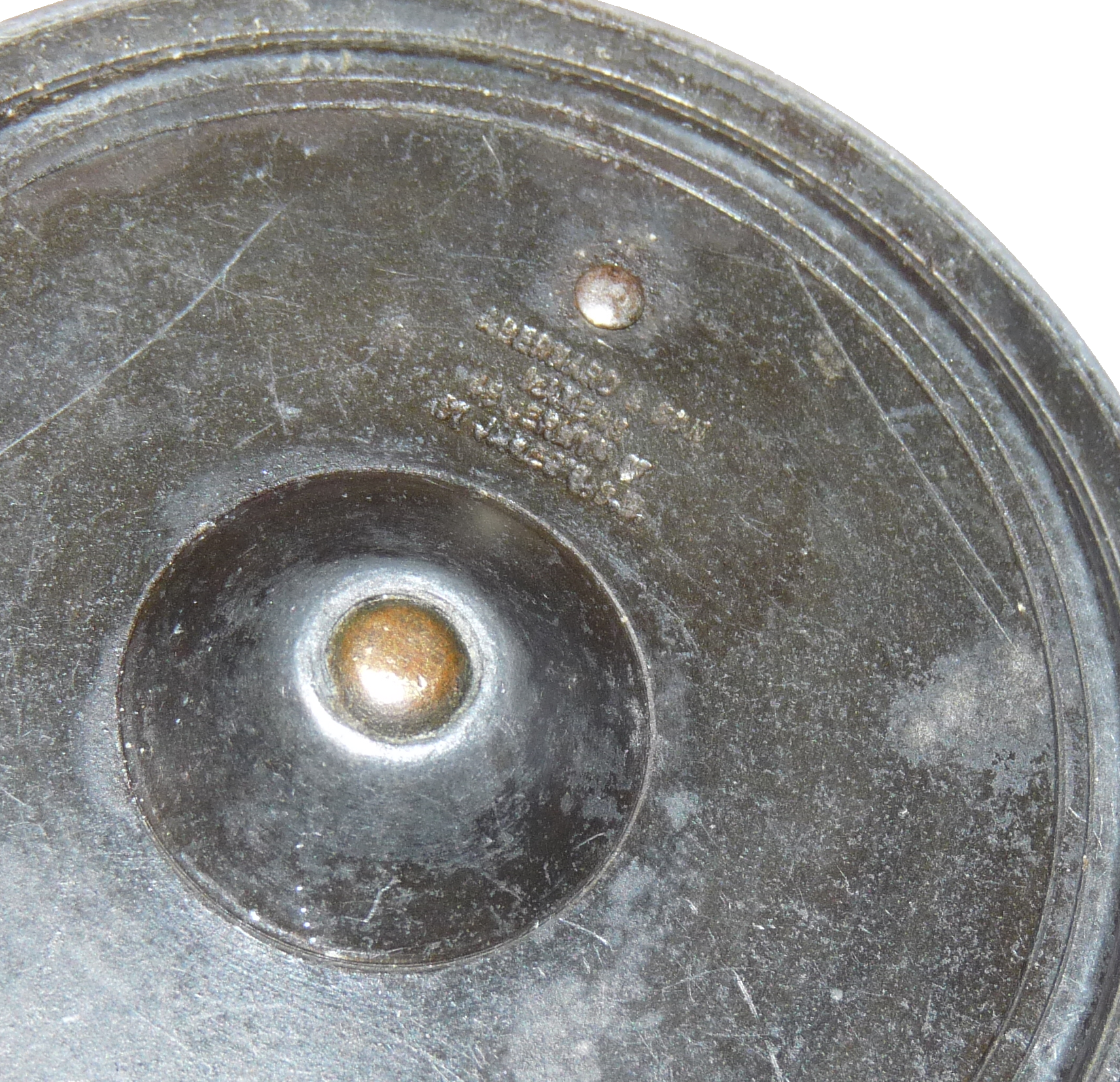 J Bernard & Co Made By Dingley 2 3/4" Trout Reel Stamped D2 - Image 8