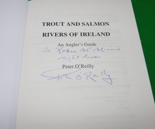 Alternative view of Book: Trout & Salmon Rivers of Ireland by Peter O'Reilly signed 3rd Edition