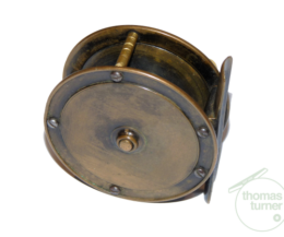 Alternative view of Hardy Hercules 2 3/4" Vintage All Brass Trout Reel 1895