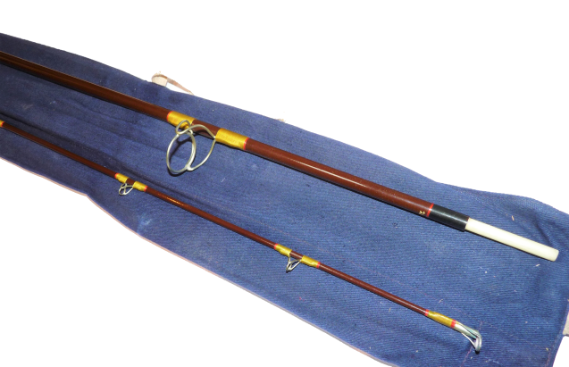 Hardy Fibalite Spinning 7/8Ib two piece 7' rod with bag for bass