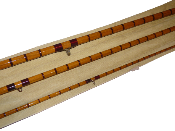 Hardy 'Hi Regan' 15' three piece split cane salmon fly rod c1925 - Image 5