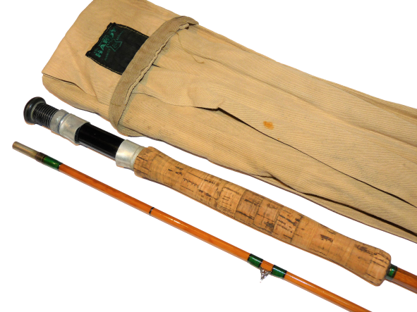 Alternative view of Hardy Mallard 10' Neo cane 2pce fly rod #7 1964