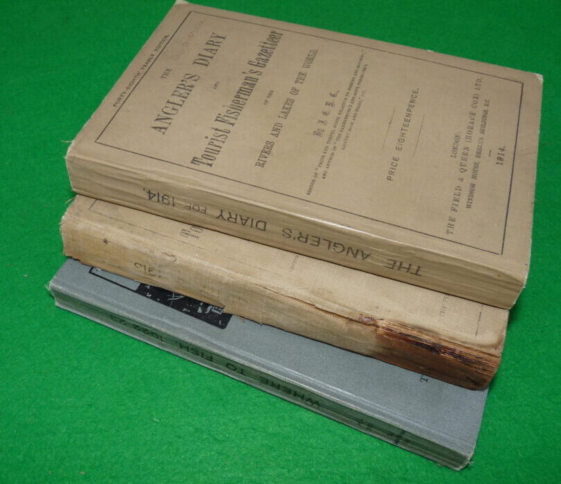 3 Fishing Books: The Anglers Diary 1922-23, 1914 & 1911 - Image 3
