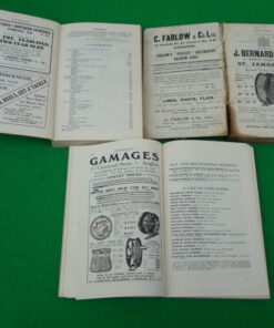 Alternative view of 3 Fishing Books: The Anglers Diary 1922-23, 1914 & 1911