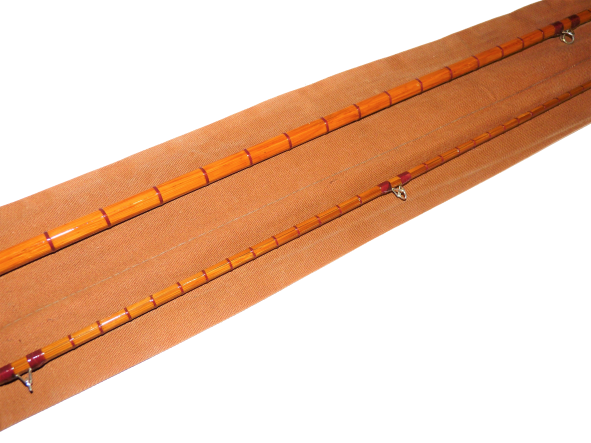 Hardy Perfection 10' two piece split cane trout fly rod c1955 - Image 5