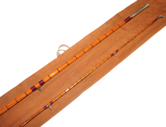 Hardy Perfection 10' two piece split cane trout fly rod c1955 - Image 2