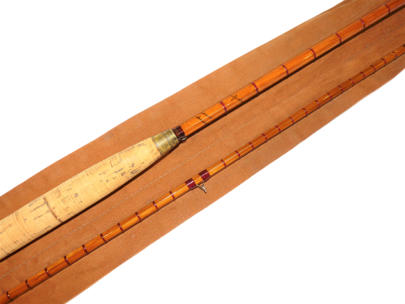 Hardy Perfection 10' two piece split cane trout fly rod c1955