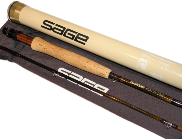Sage Graphite III 596RPL 9'6" two piece trout fly rod line #5 - Image 2