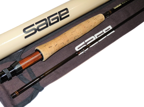 Sage Graphite III 596RPL 9'6" two piece trout fly rod line #5