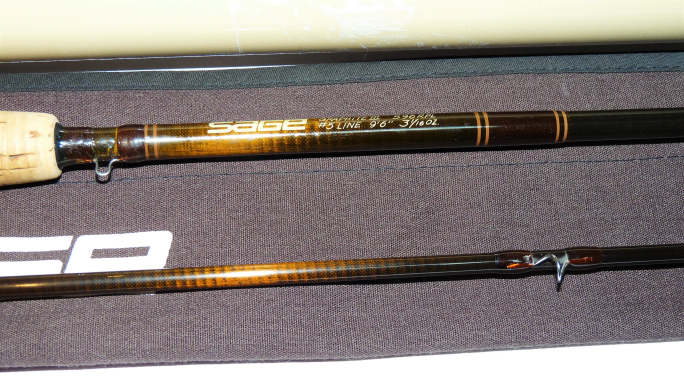 Sage Graphite III 596RPL 9'6" two piece trout fly rod line #5 - Image 7