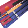 Hardy Gem 8' two piece trout fly rod line #4 with bag and case