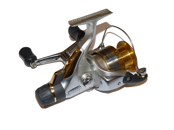 Shimano Exage 4000RB fixed spool reel with drag system, spare spool and box unused - Image 4
