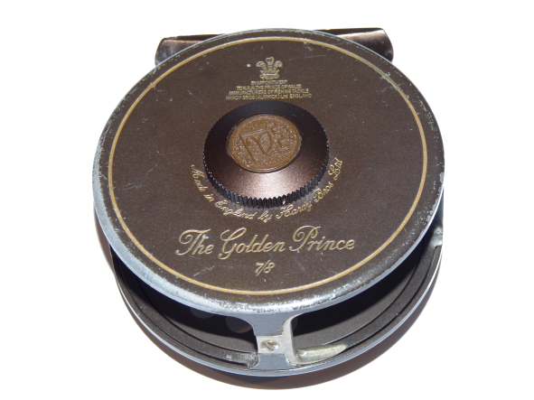 Hardy Golden Prince #7/8 with two spare spools and Hardy case - Image 7