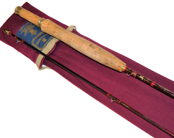 Hardy Sovereign 8' 2 piece trout fly rod line #4/5 with Hardy bag. - Image 3