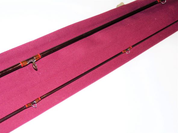 Hardy Sovereign 8' 2 piece trout fly rod line #4/5 with Hardy bag. - Image 4