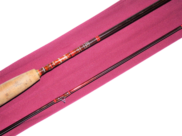 Hardy Sovereign 8' 2 piece trout fly rod line #4/5 with Hardy bag.